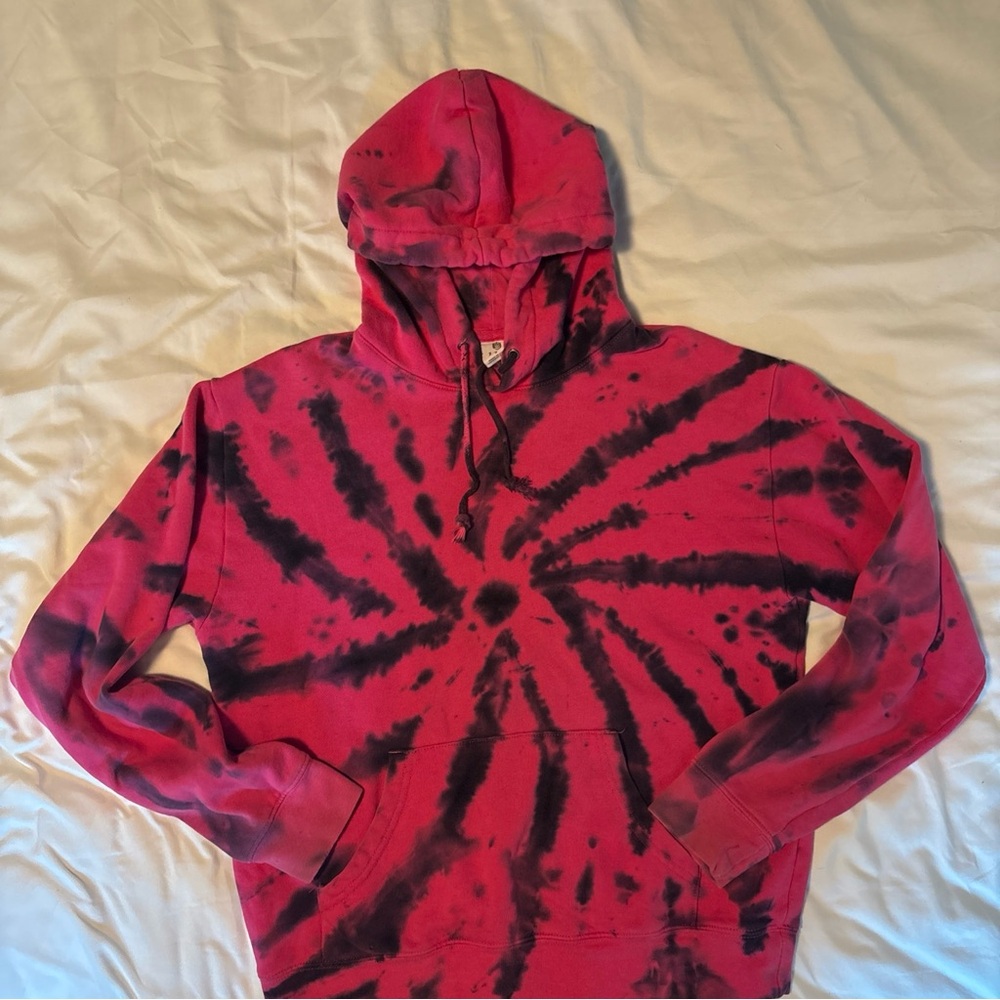 Zine Pink and Purple Hoodie